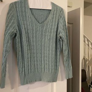 I’m selling 2 cardigan sweaters for $30. One is a slate blue & one is black.